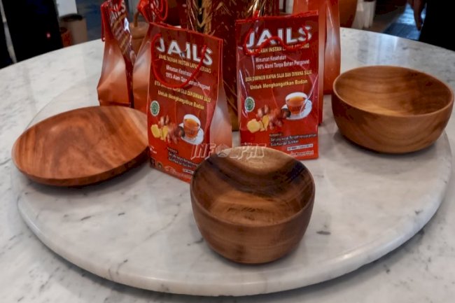 Produk WBP Lapas Rangkasbitung Mejeng di Rumah Prestasi Banten