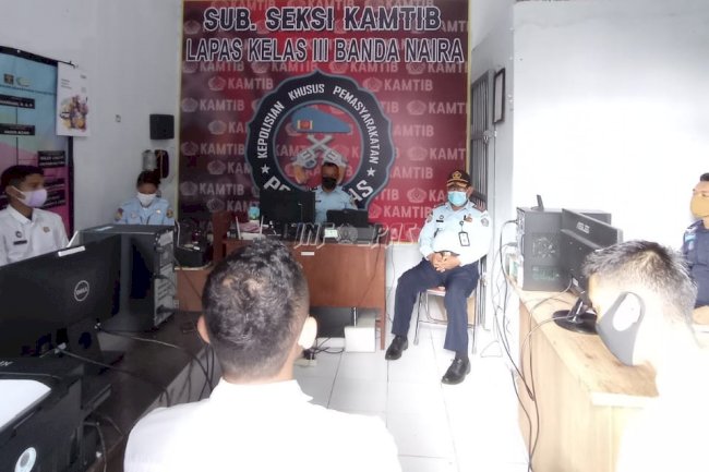 Regu Pengamanan Lapas Banda Naira Ditekankan Pentingnya Kewaspadaan