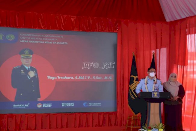 Pisah Sambut Kalapas Narkotika Jakarta Berlangsung Haru