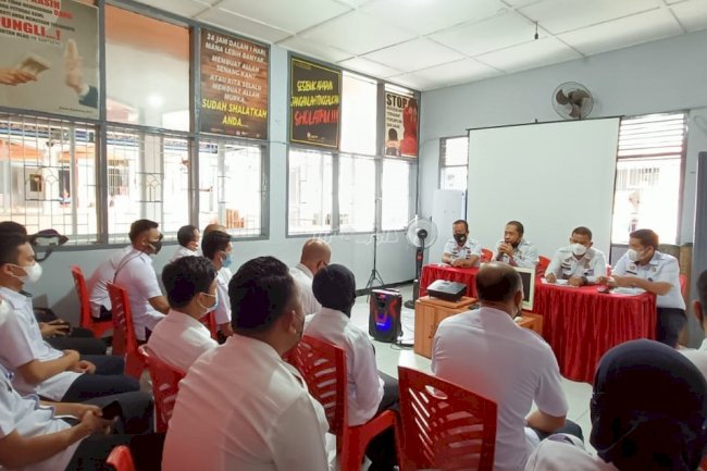Karutan Bantaeng Apresiasi Kinerja Jajarannya Sepanjang Tahun 2021