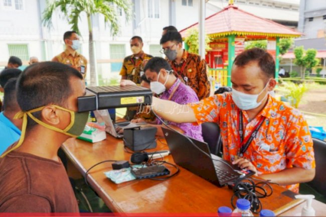 LPN Jakarta-Disdukcapil DKI Jakarta Gelar Pemutakhiran NIK WBP