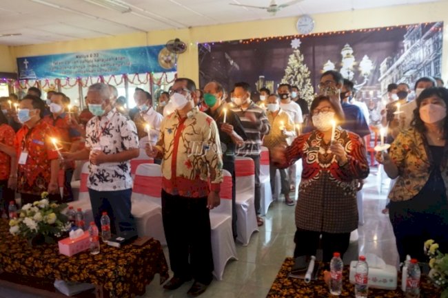 Ratusan WBP Lapas Semarang Rayakan Ibadah Natal dengan Khidmat