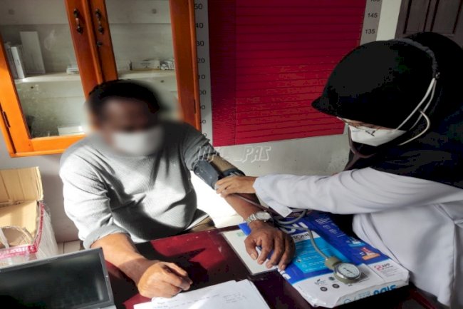 Usai Isoman, WBP Lapas Piru Jalani Medical Check-Up