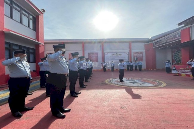 Hari Pertama Bertugas, Ini Pesan Kalapas Narkotika Pamekasan Bagi Petugas & WBP