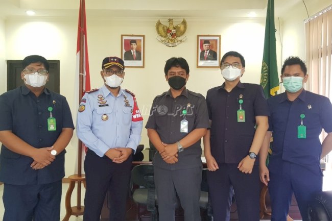 Karutan Masohi Sambangi PN Masohi, Bahas Kelancaran Sidang Online