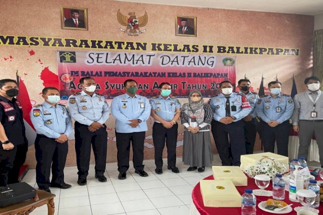 Bapas Balikpapan Syukuri Pencapaian & Predikat WBK di Tahun 2021