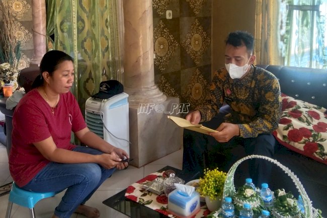 Penuhi Hak WBP, PK Bapas Ambon Kunjungi Penjamin