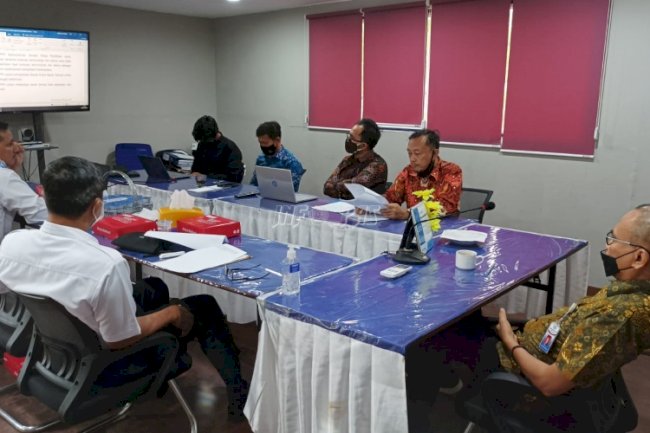 Bahas Reviu Pembangunan Dapur, Kalapas Palangka Raya Sambangi Kantor BPKP Kalteng