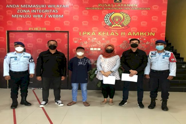Terapkan Prokes, LPKA Ambon Terima 1 Anak dari Kejari SBB