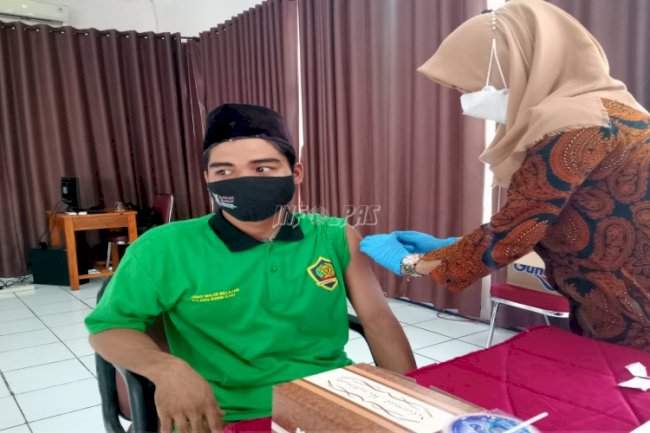 Jelang 2022, Lapas Rangkasbitung Capai 96% Vaksinasi COVID-19