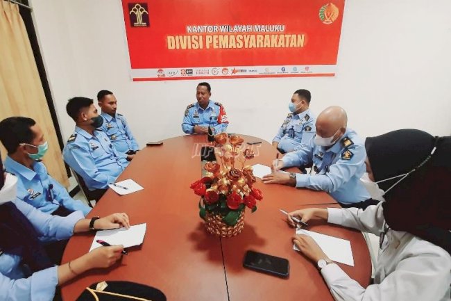 Evaluasi Kinerja 2021, Divpas Maluku Siapkan Strategi Hadapi 2022