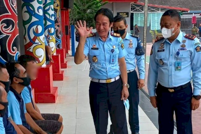 Disambangi Kakanwil, Lapas Samarinda Diminta Terapkan Ini