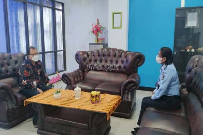 Perkuat Sinergi, Plt. Kabapas Saumlaki Sambangi KPPN Saumlaki