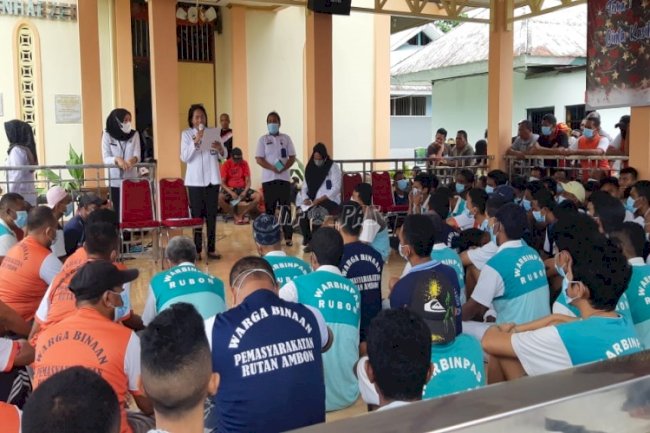 Rutan Ambon Sosialisasikan Perpanjangan Program Asimilasi di Rumah 