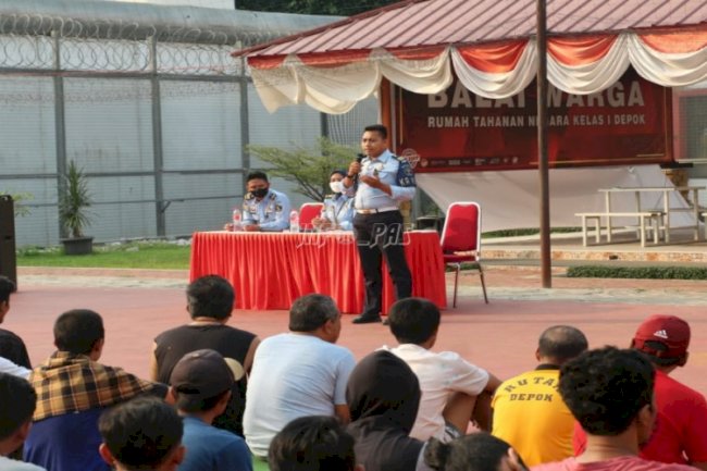 Meet and Greet Jalin Kedekatan WBP & Jajaran Struktual Rutan Depok