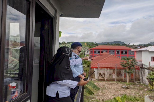 Kasubsi Kamtib Pantau Pos Menara Atas & Branggang LPP Ambon