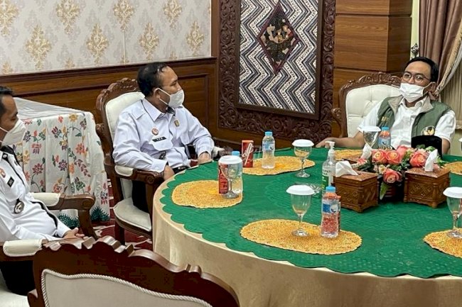 Kalapas Narkotika Pamekasan Pererat Silaturahmi dengan Bupati Pamekasan