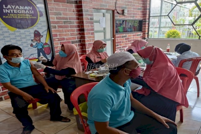 WBP Kembali Jalani Vaksinasi COVID-19