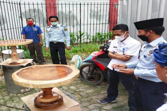 Karya WBP Lapas Rangkasbitung Dipuji Dinkop & UKM Lebak