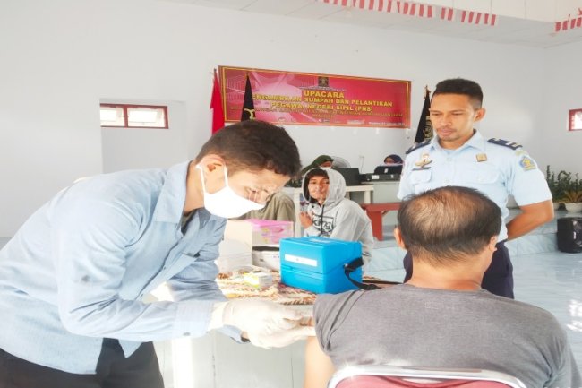 WBP & Anak Kembali Terima Vaksinasi COVID-19