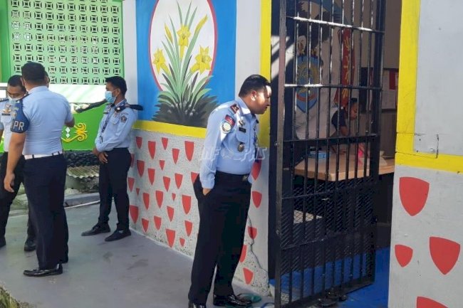 Karutan Ambon Kontrol Setiap Titik Area Rutan