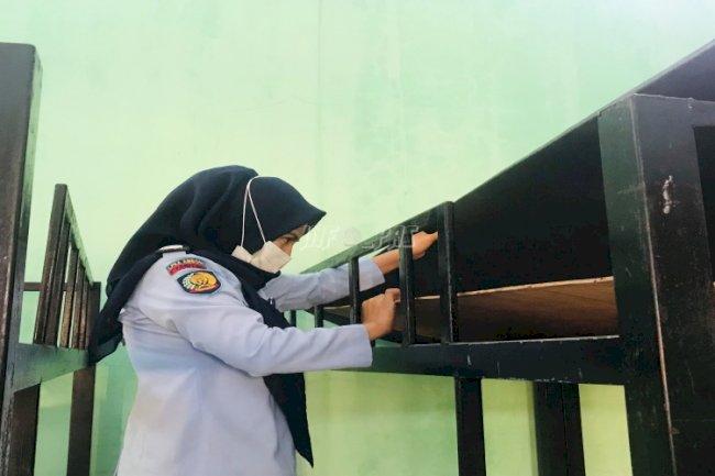 Antisipasi Gangguan Kamtib, Jajaran LPKA Ambon Razia Wisma Hunian