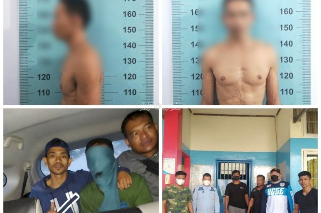 Tertangkap!!! Pelarian Narapidana Lapas Blangkejeren Berakhir di Aceh Tamiang