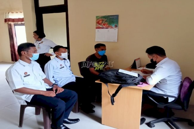 Terima WBP dari Lapas, Ini Pesan APK Bapas Saumlaki