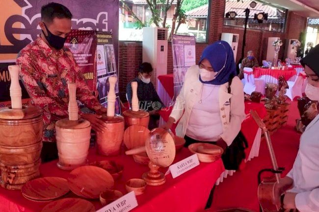 Karya WBP Lapas Rangkasbitung Semakin Dikenal Lewat Pameran UMKM