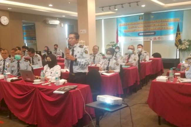 IPKEMINDO Bapas Kediri Gelar Bimtek Asesmen Secara Virtual