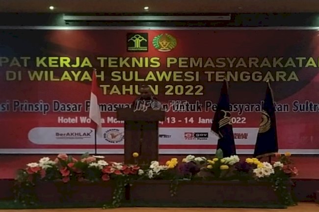 Buka Rakernispas, Kakanwil Sultra: Berikan Kontribusi Positif demi Selesaikan Masalah