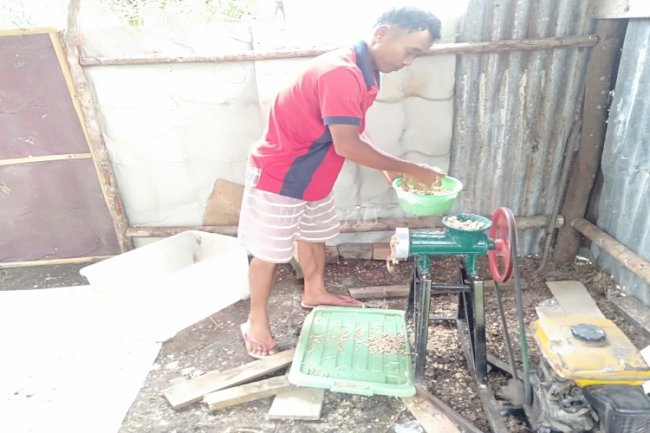 Tingkatkan Produktivitas Bimker, Lapas Sarolangun Buat Mesin Pengolah Pakan Ikan