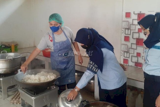Satopspatnal LPP Ambon Awasi Penyediaan Makanan bagi WBP
