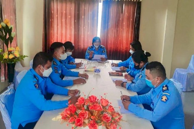 Satukan Persepsi, Plt. Kabapas Saumlaki Kumpulkan Pegawai