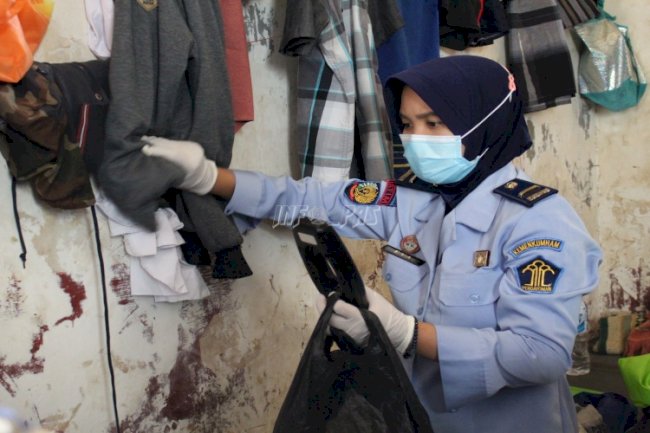 Kembali Lakukan Penggeledahan, Lapas Jember Targetkan 8 Kali Tiap Bulan