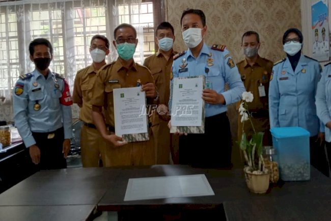 Sah, Lapas Rangkasbitung Teken PKS dengan Dinkes Kab. Lebak