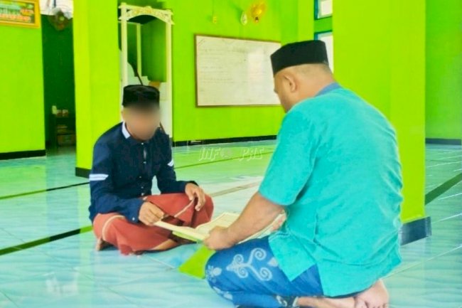 Inisiatif Sendiri, WBP Lapas Namlea Saling Ajar Baca Tulis Al-Qur’an