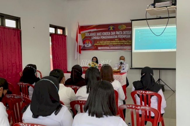 Petugas Lapas Ikuti Sosialisasi Penyusunan & Penilaian SKP 