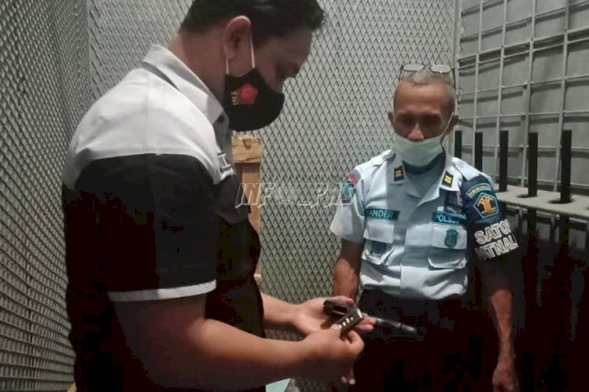 Lapas Piru-Polres SBB Kolaborasi Lakukan Cek Fisik Senpi