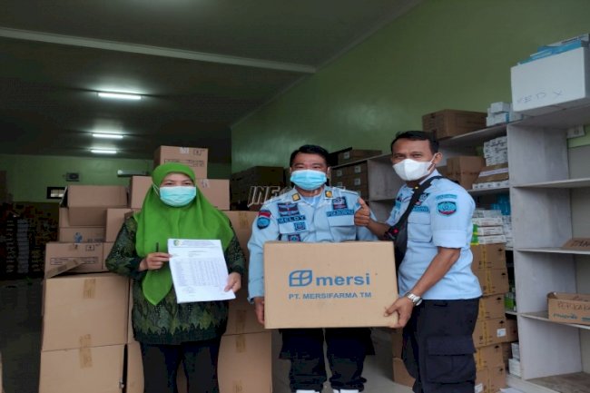Lapas Palangka Raya Terima Obat-Obatan dari UPTD Instalasi Farmasi Kesehatan