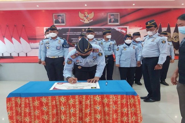 UPT Pemasyarakatan Siap Wujudkan WBK/WBBM