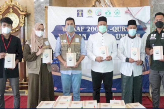 LPN Jakarta Terima Waqaf Al-Qur’an dari Yayasan Amirul Ummah
