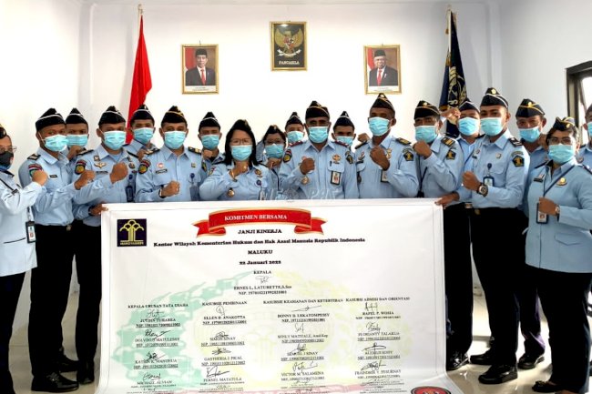 Deklarasi Janji Kinerja Wujudkan Pemasyarakatan PASTI & BerAKHLAK