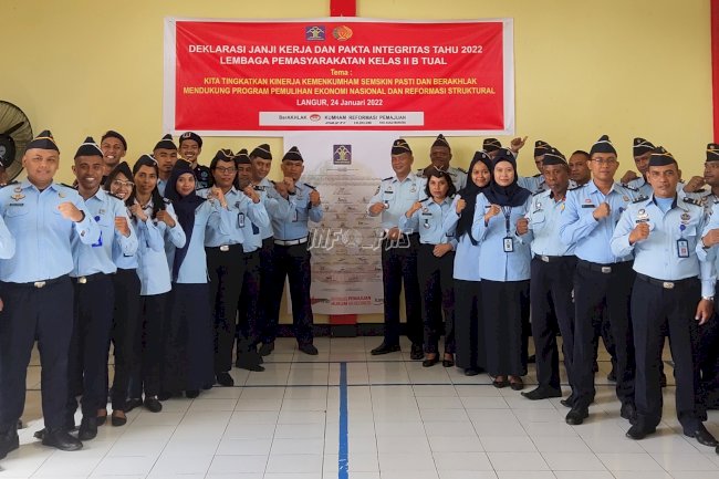 Deklarasi Janji Kinerja Tahun 2022, Komitmen Pemasyarakatan Menuju WBK/WBBM