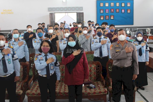 Bapas Makassar Ambil Bagian dalam Pelatihan Bintara SPN Polda Sulsel