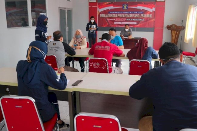 Siap Bangun ZI, Bapas Klaten Mulai Asesmen Tim Kerja