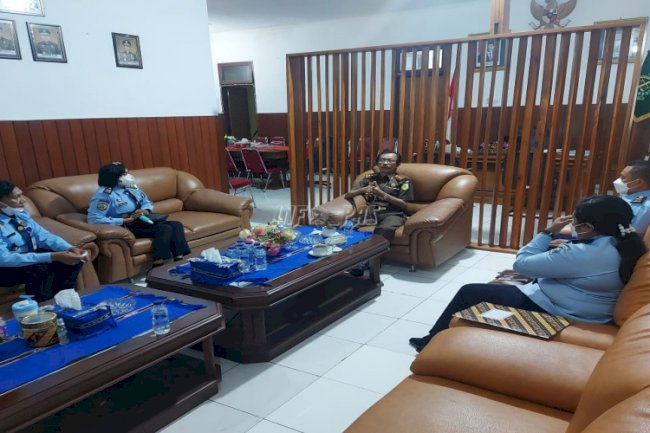 Bapas Saumlaki Bangun Sinergi dengan Kejari Saumlaki 