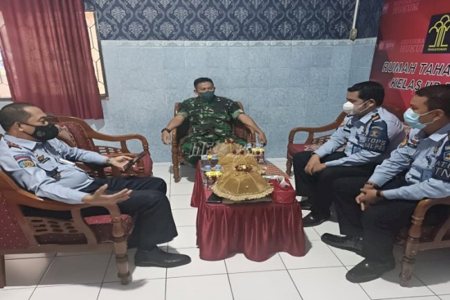 Pembinaan Keagamaan di Rutan Bantaeng Tuai Pujian Dandim 1410 Bantaeng