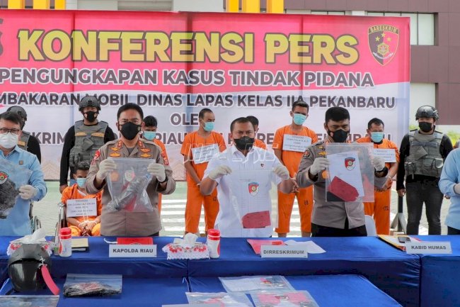 Pelaku Teror Lapas Pekanbaru Terungkap, Dirjenpas Apresiasi Sinergi dengan Polda Riau