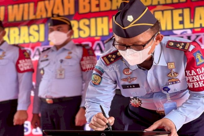 Pemasyarakatan Deklarasikan Janji Kinerja Demi Raih WBK/WBBM